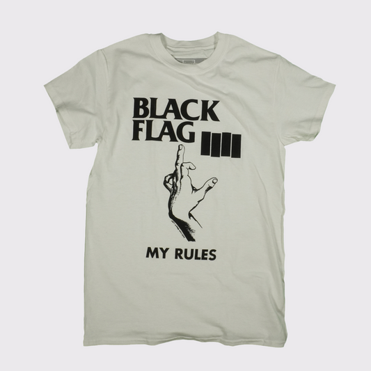 Black Flag (My Rules) Tee