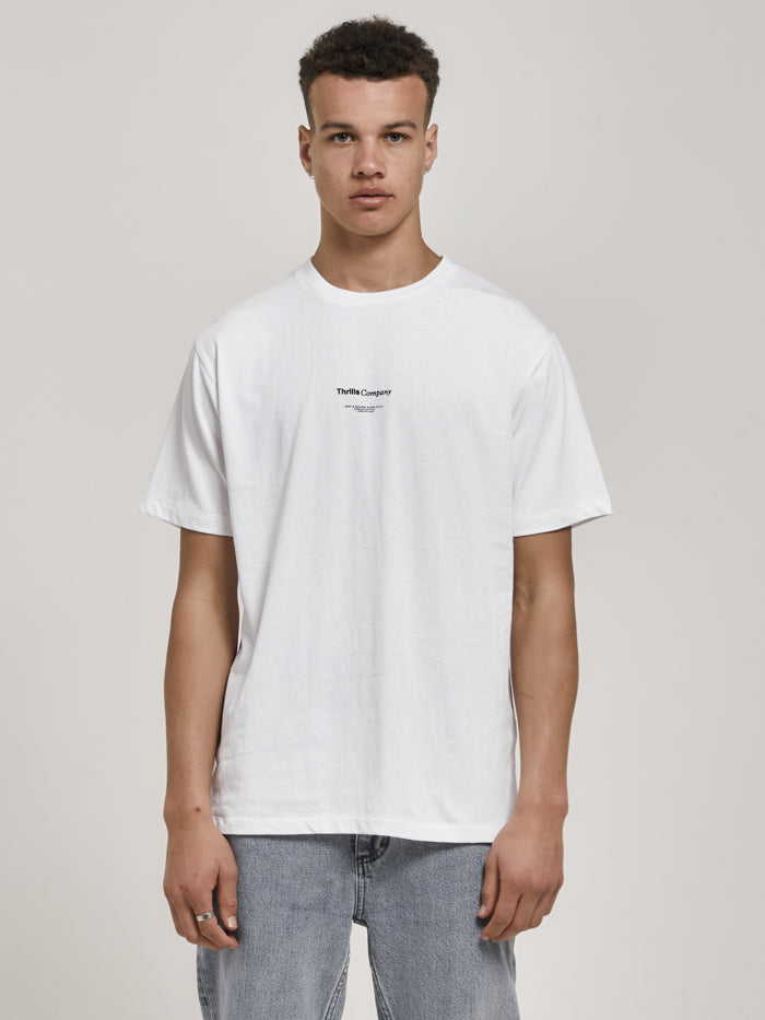 Men's Higher Livin Merch Fit T-Shirt - White