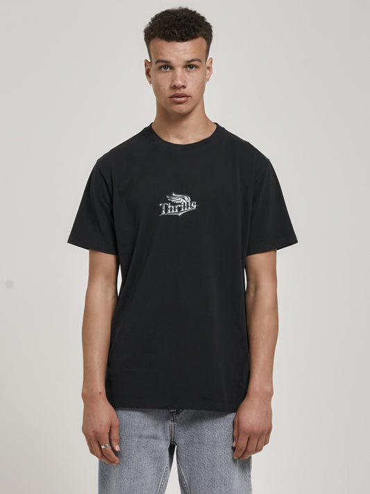 Men's Chrome Smith Merch Fit T-Shirt - Twilight Black