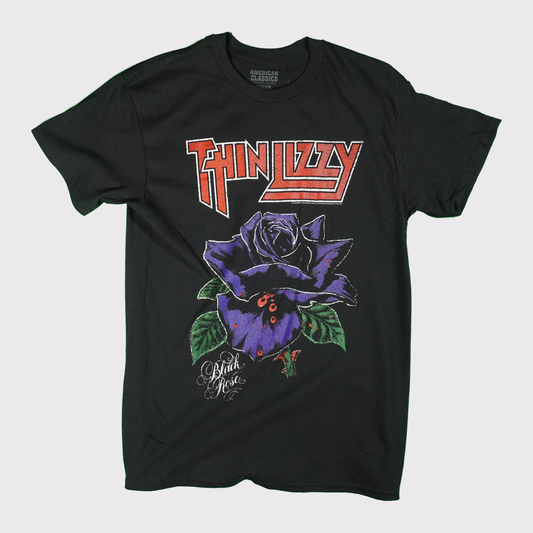 Thin Lizzy (Black Rose) Tee