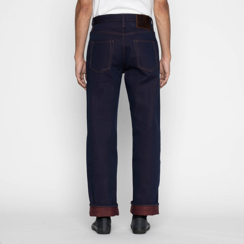 Unbranded Wide Fit - 21 oz. Heavy Red Weft Selvedge - Indigo