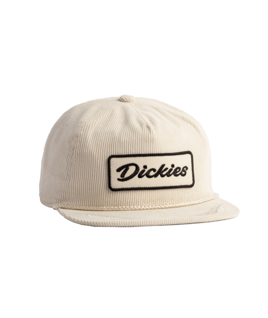 Dickies Mid Crown Corduroy Cap - Ivory