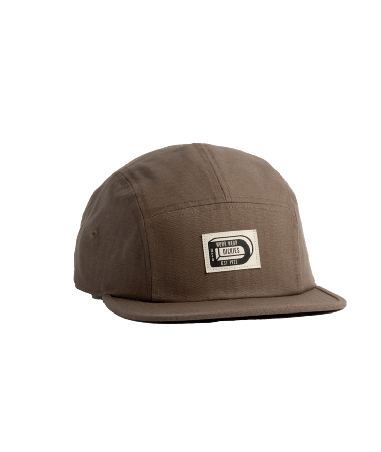 Dickies Low Profile 5 Panel Cap 3D D Image Patch - Moss Green