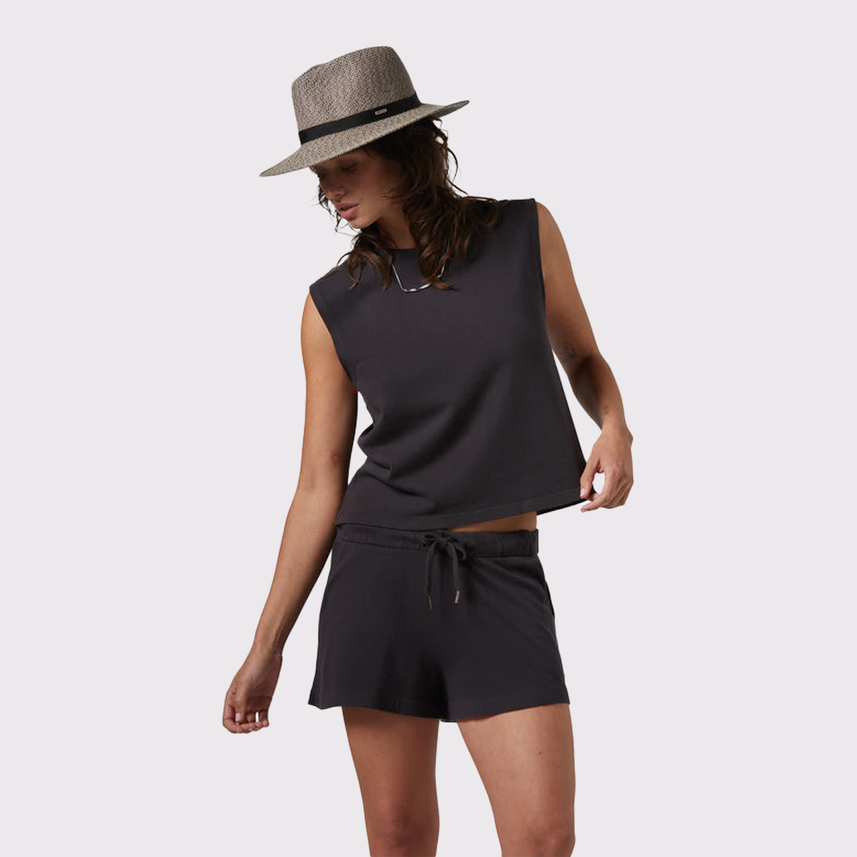 Carefree Organic Garment Dye Muscle Tank