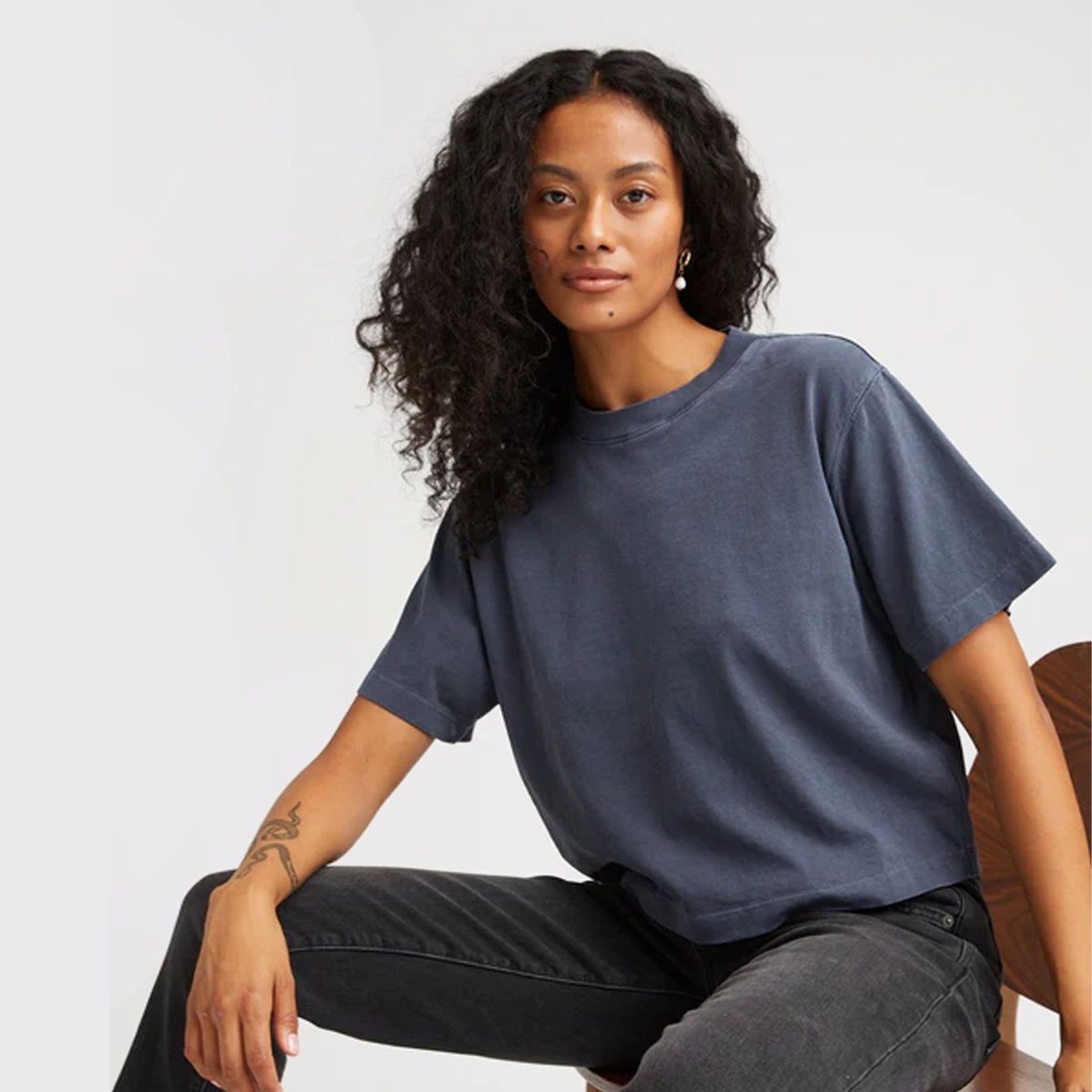 Women's Relaxed Crop Tee