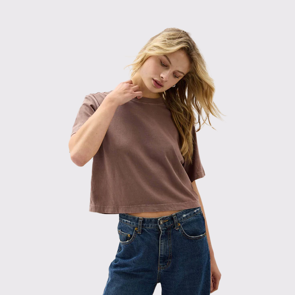 Women's Relaxed Crop Tee