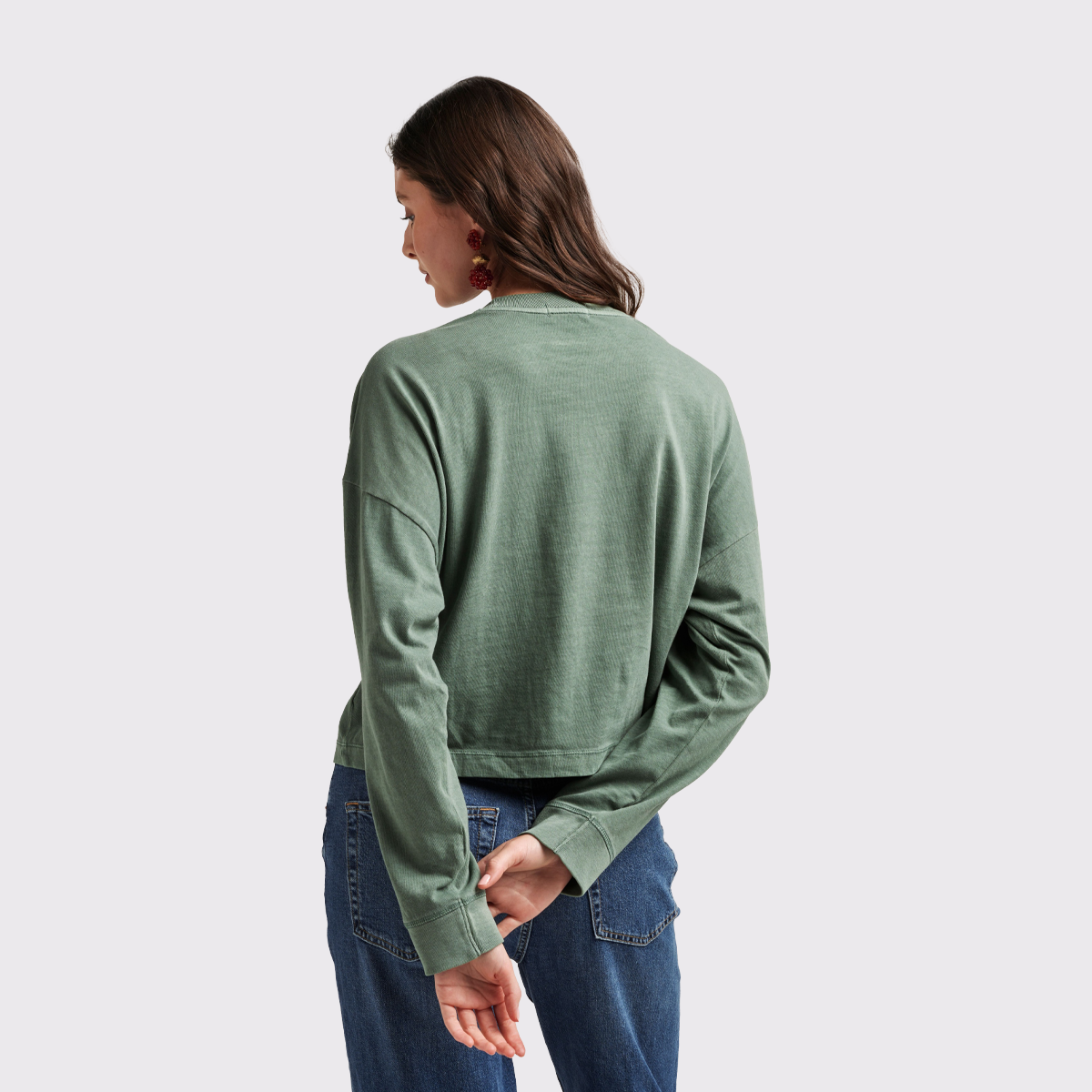 Women's Relaxed Crop L/S Tee