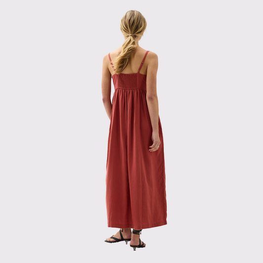 Women's Linen Maxi Dress