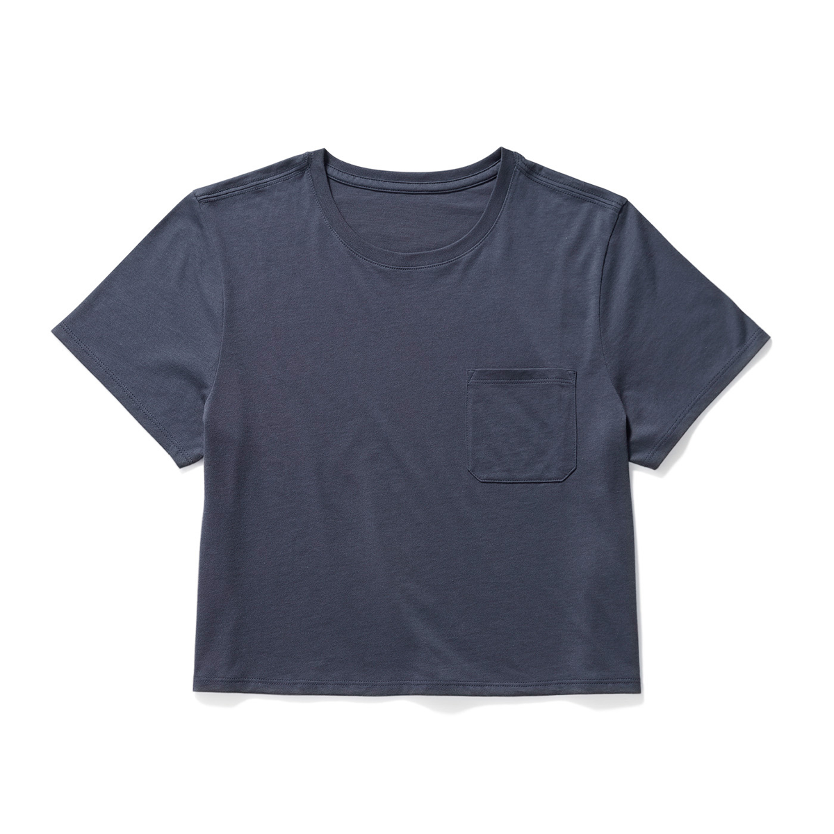 Women's Pima Cotton Boxy Crop Tee