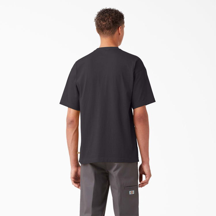 Men's Dickies Chest Logo Pocket T-Shirt WS33 P - Knit Black