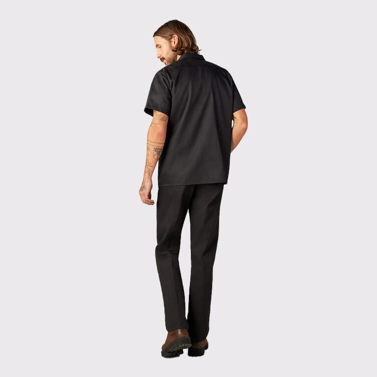 Men's Short Sleeve Flex Twill Work Shirt (WS673)