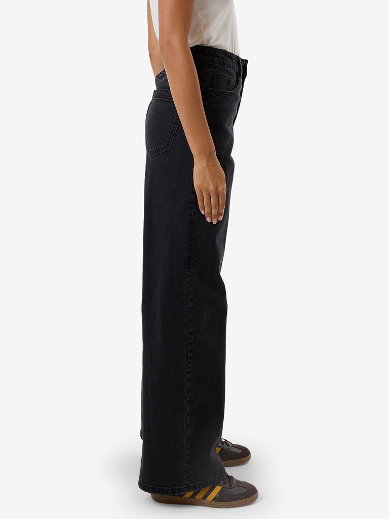 Women's Holly Stretch Jean - Aged Black