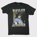 Waylon Jennings (Faded Brick) Tee