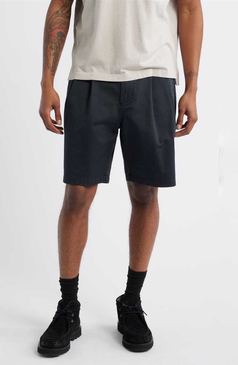 Obey Foster Pleated Linen Short