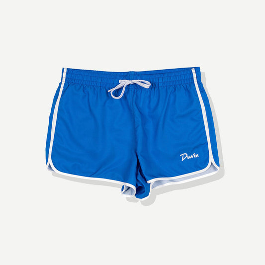Poolside Tanning Swim Shorts - Blue