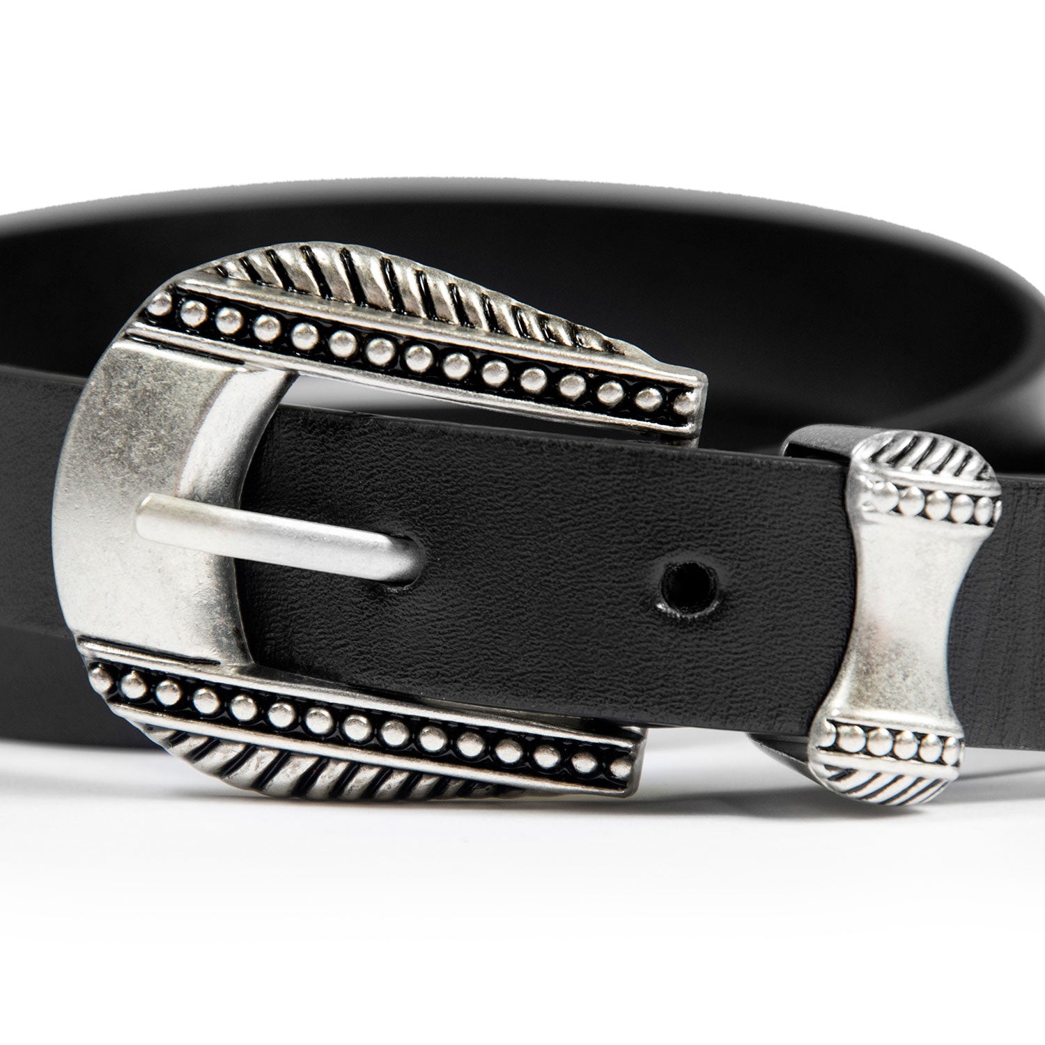 Women's Calvera Belt - Black Leather