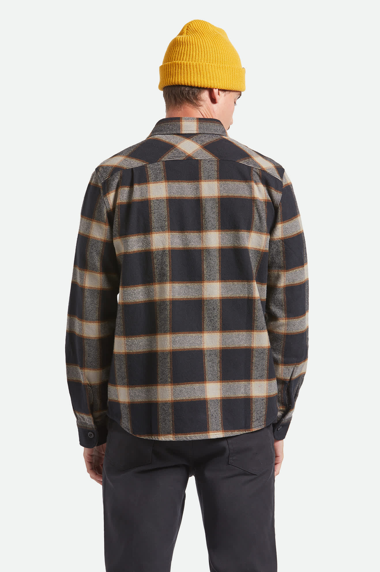 Brixton Men's Bowery Heavyweight Long Sleeve Flannel