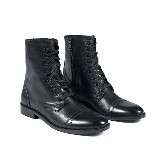 Men's Division Boot - Black Leather