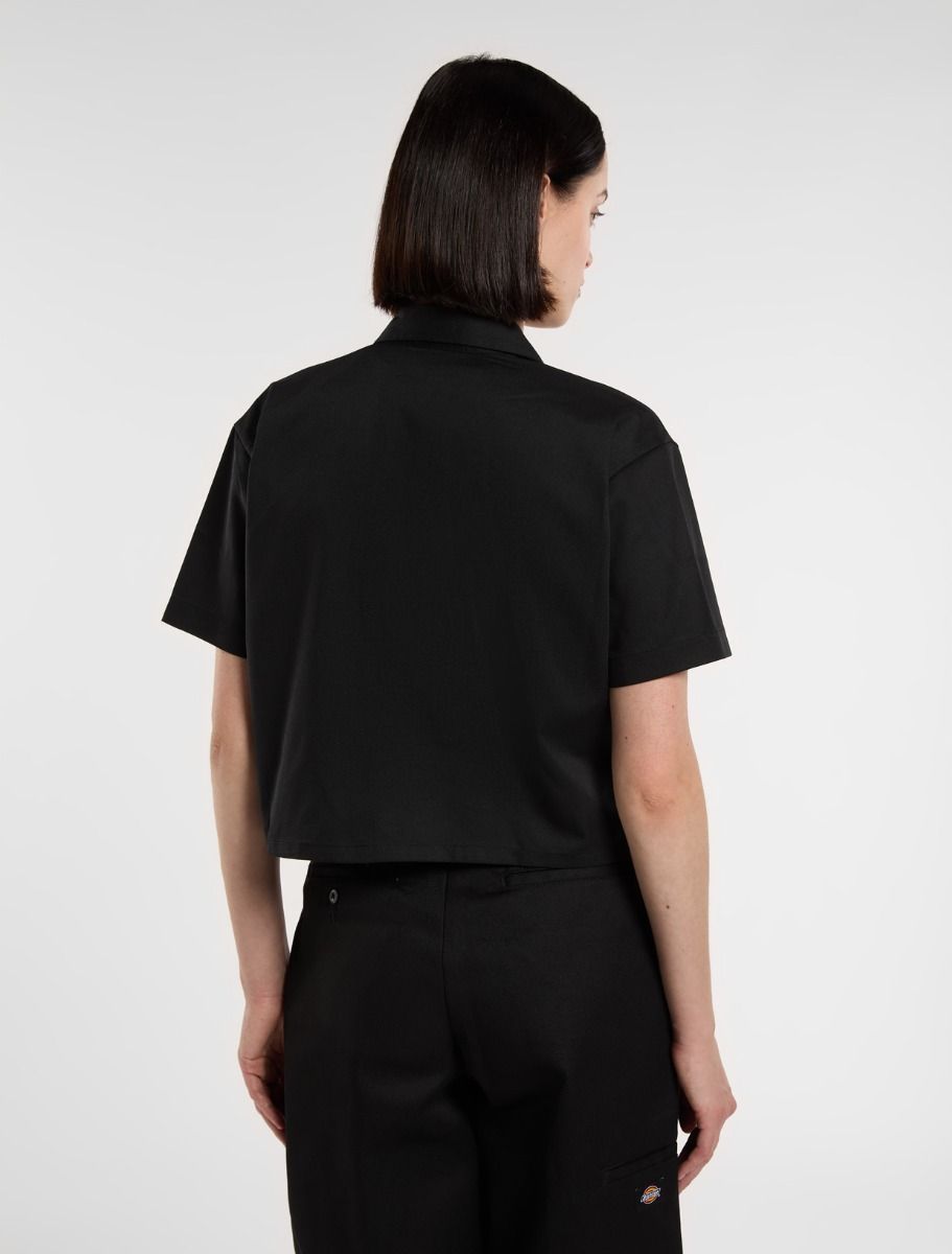 Women's S/S Cropped Work Shirt