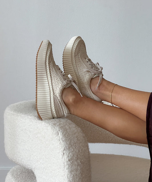 Women's Dolen Sneakers - Sandstone Knit