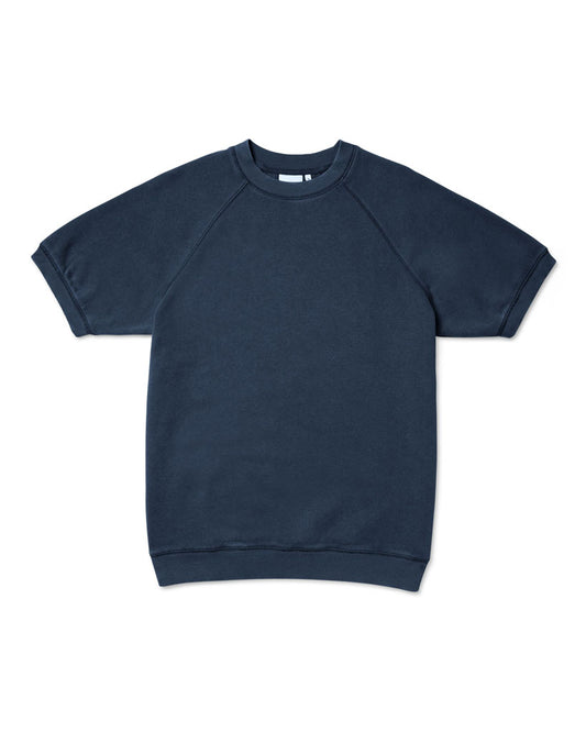 Unisex Recycled Fleece Raglan Sweatshirt - Blue Nights