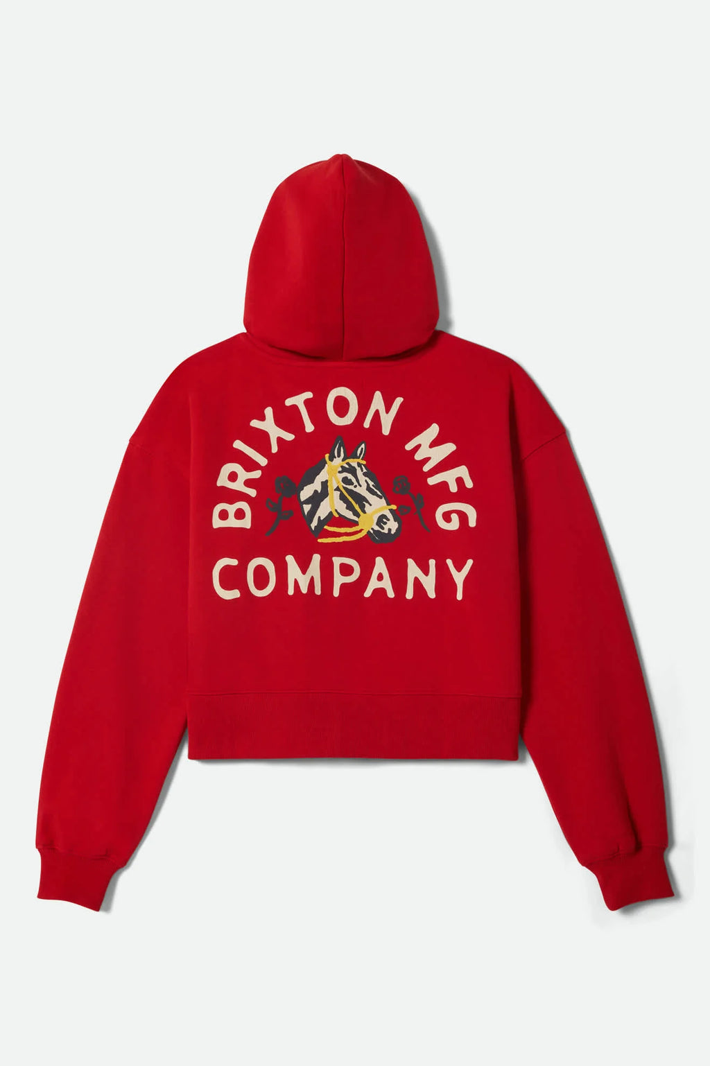 Brixton Women's Trophy Horse Cropped Zip Hoodie