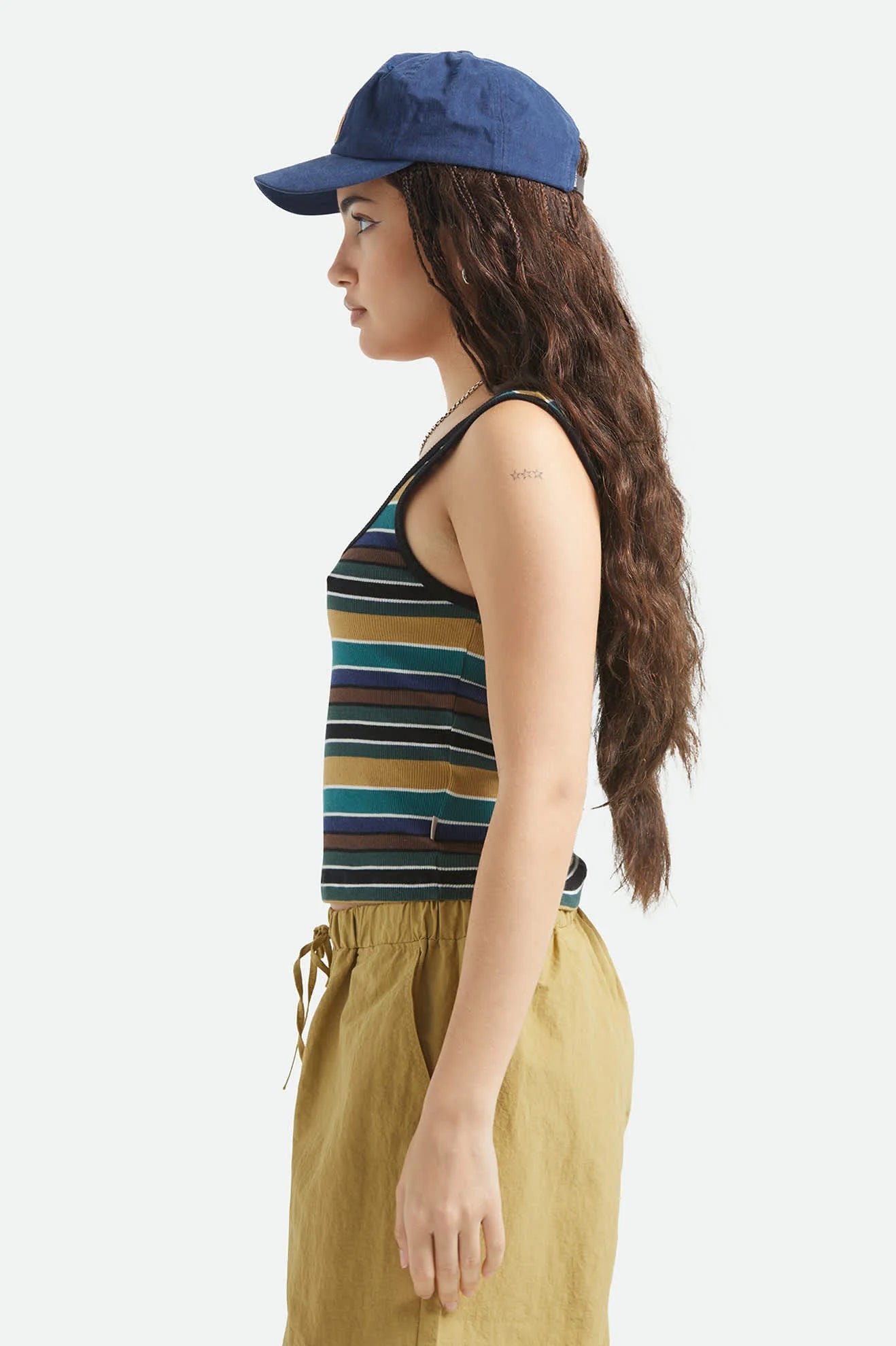 Brixton Women's Ringer Organic A-Tank