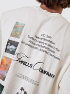 Adaptation To Gravitation Box Fit Oversize Tee - Snow White