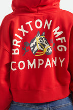Brixton Women's Trophy Horse Cropped Zip Hoodie