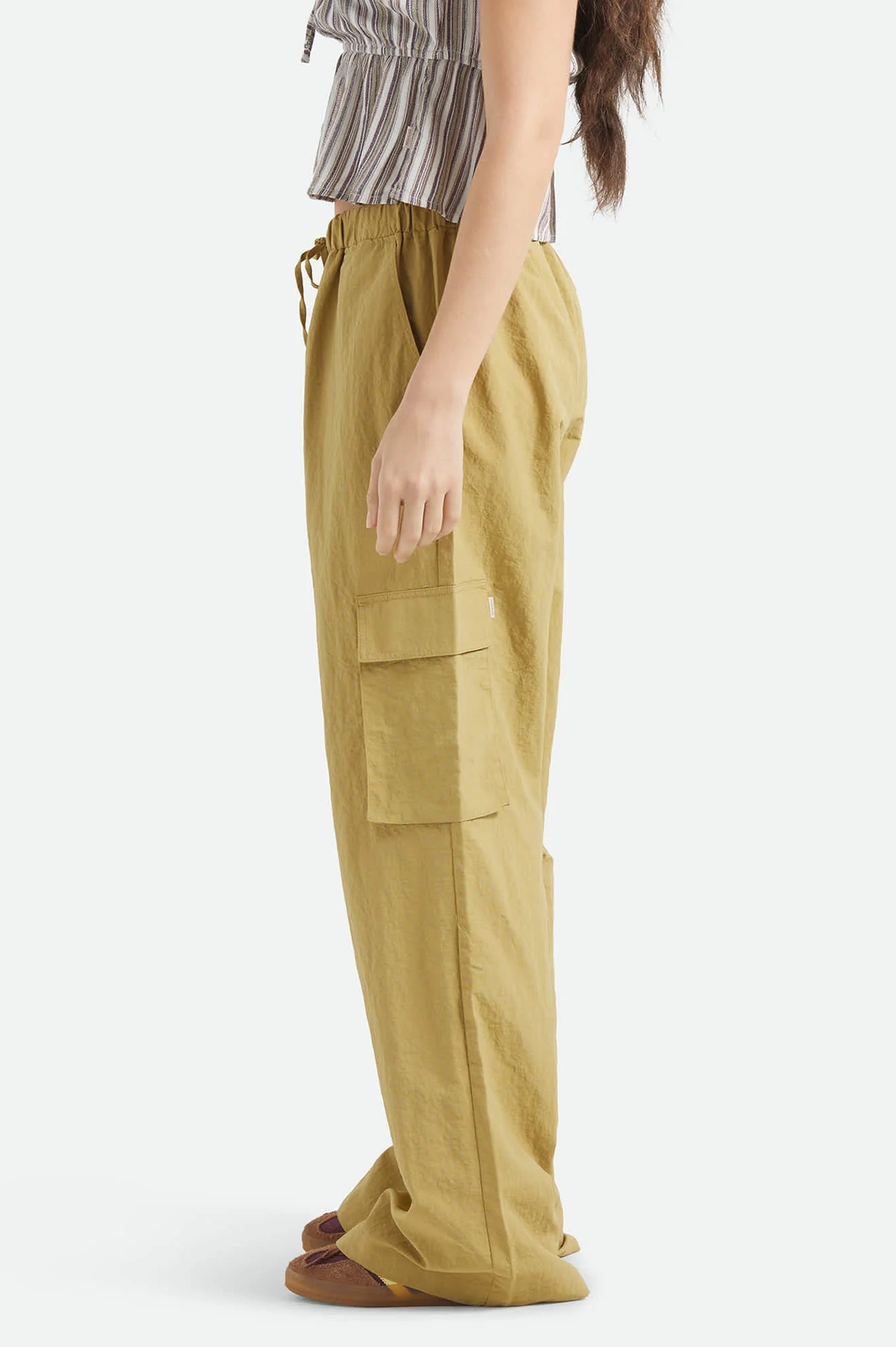 Brixton Women's The Jett Lightweight Cargo Wide Leg Pant