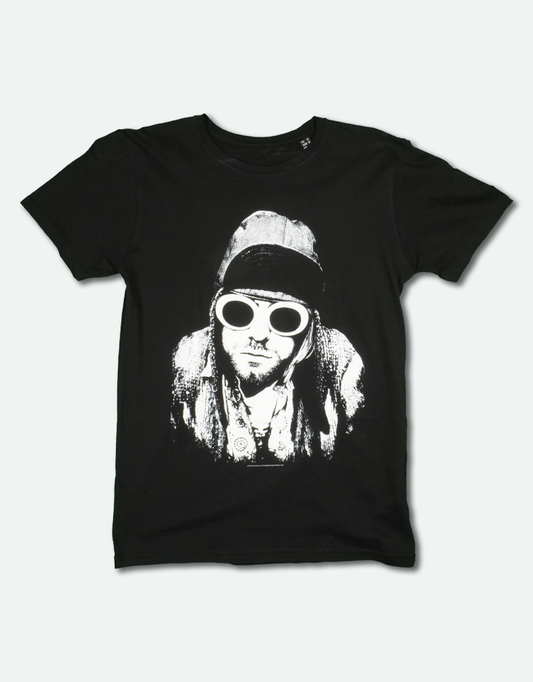 Kurt Cobain (Black And White) Tee