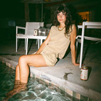 Carefree Organic Garment Dye Muscle Tank