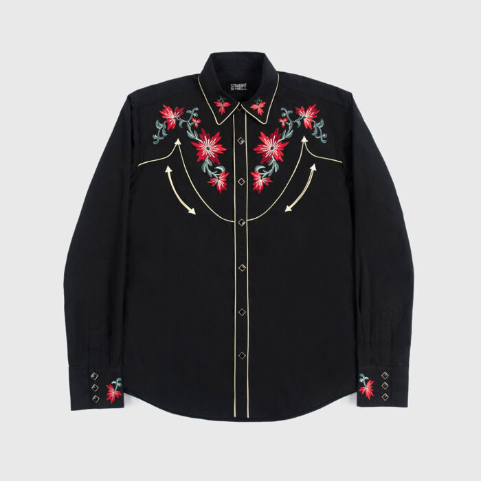 Parsons Embroidered Long Sleeve Western Shirt