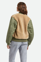 Brixton Women's Sherpa Surplus Bomber Jacket