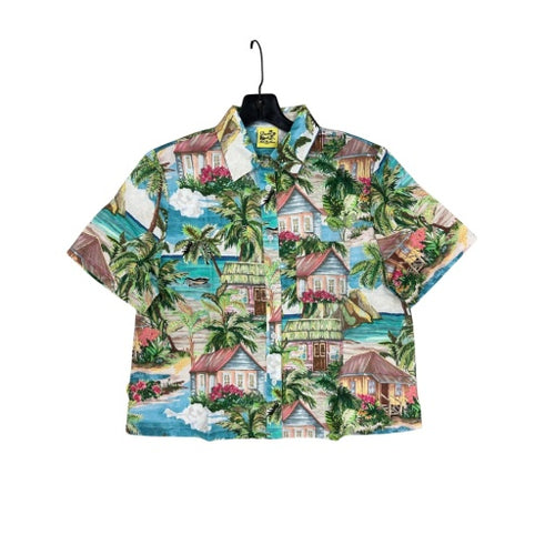 Getaway Crop Buttonup