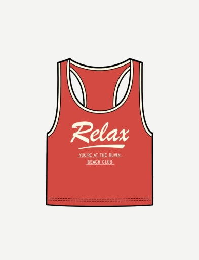Relax Ribbed Tank