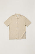 Men's Textured Knit Short Sleeve Shirt