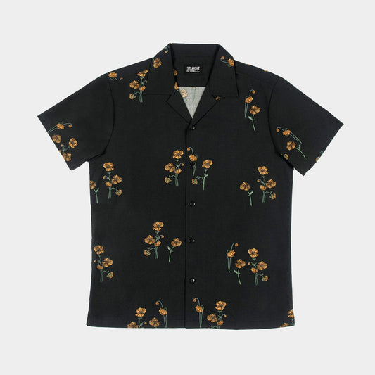 Men's St. Peter S/S Shirt - Black and Gold