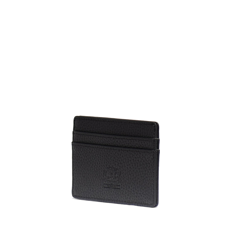 Herschel Charlie Vegan Leather Cardholder - Black (RFID)