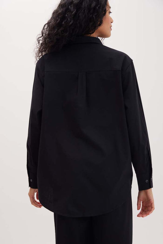 Women's Venice Button Up Shirt - Black