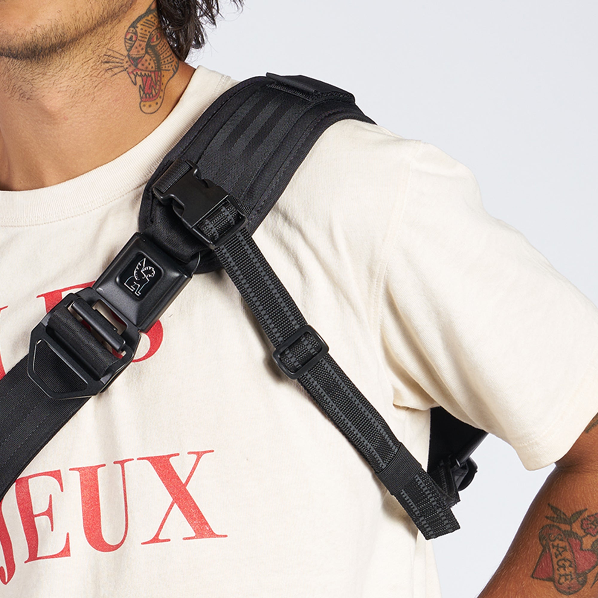 Chrome Mini Kadet Stabilizer Strap - Black