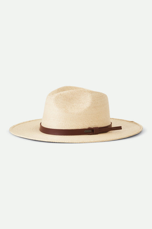 Field Proper Straw Hat - Natural Brown