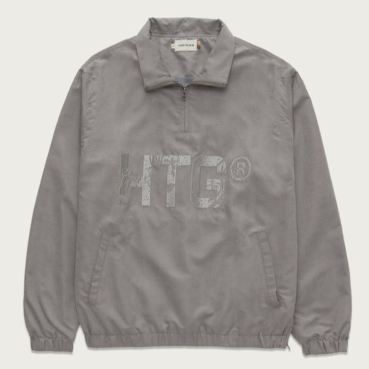 Men's HTG Branded Quarter Zip - Grey