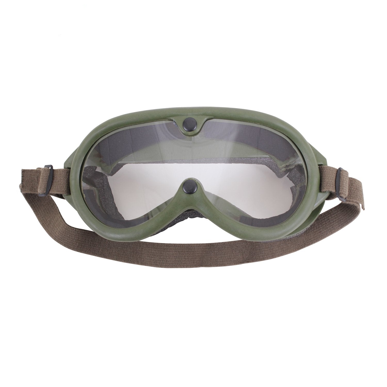 G.I. TYPE SUN, WIND & DUST GOGGLES - OLIVE DRAB