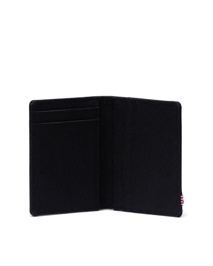 Herschel Gordon Leather Wallet - Black (RFID)