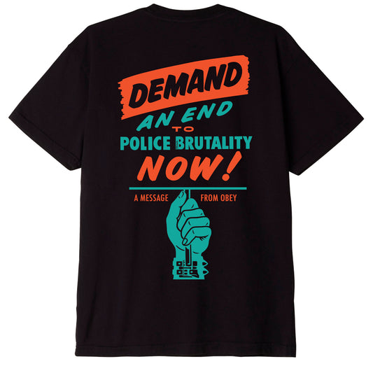 Men's End Police Brutality Classic T-Shirt - Black