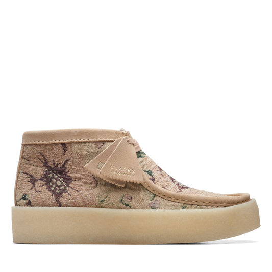 MEN'S WALLABEE CUP BOOT - TAN / FLORAL