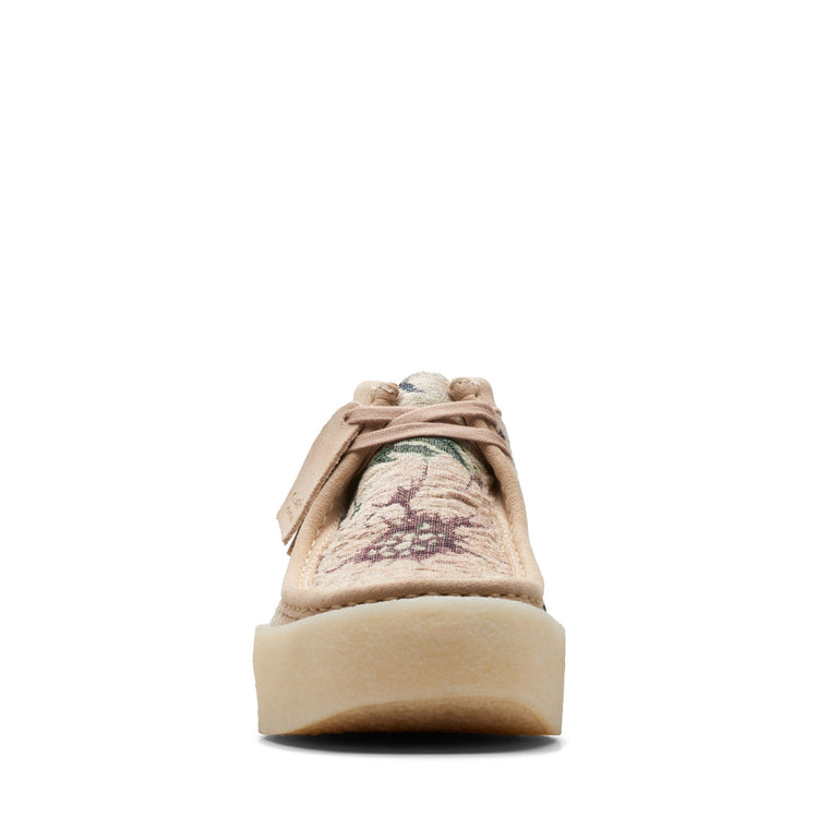 MEN'S WALLABEE CUP BOOT - TAN / FLORAL