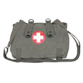 HUNGARIAN SHOULDER BAG (W/RED CROSS) - OLIVE DRAB