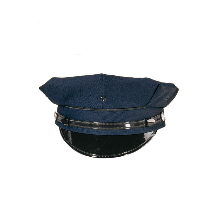 POLICE CAP - 8 POINT - BLUE CAP
